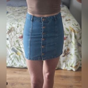🖤3/$15 Forever 21 Denim Skirt, Size Small